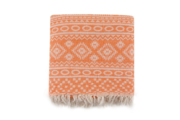 Mijölnir Toalla de Playa Fouta Cicim - Naranja Mijölnir Toalla de Playa Fouta Cicim - Naranja